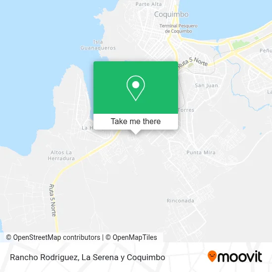 Rancho Rodriguez map