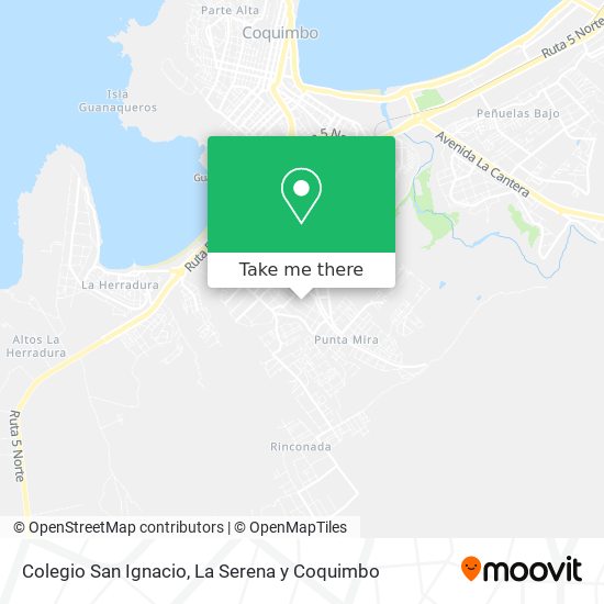 Colegio San Ignacio map