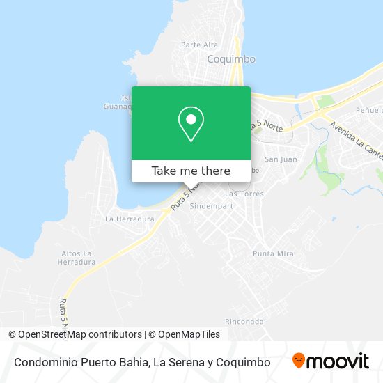 Condominio Puerto Bahia map