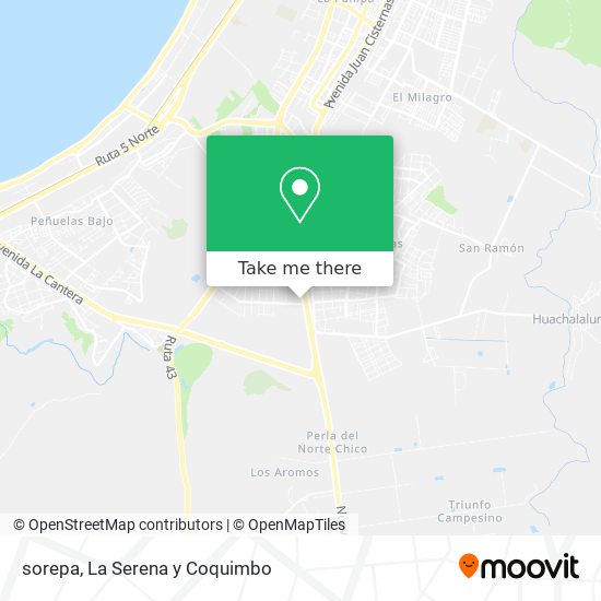 Mapa de sorepa