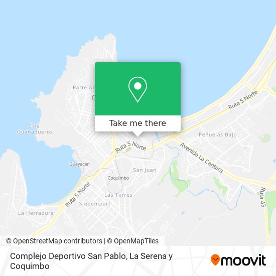 Complejo Deportivo San Pablo map