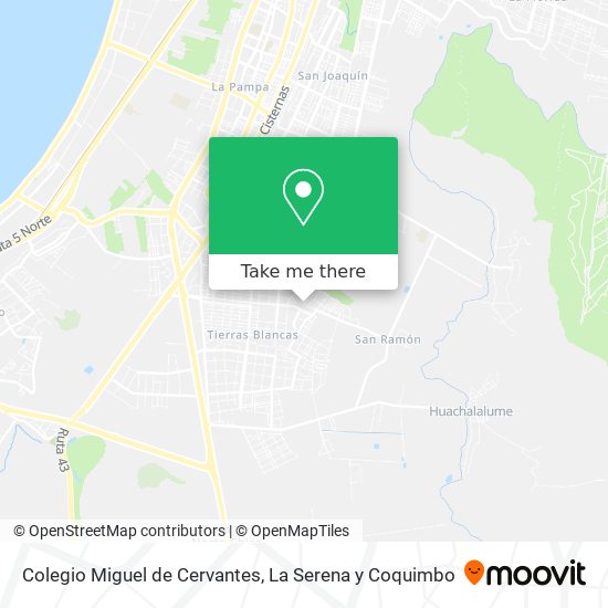 Colegio Miguel de Cervantes map