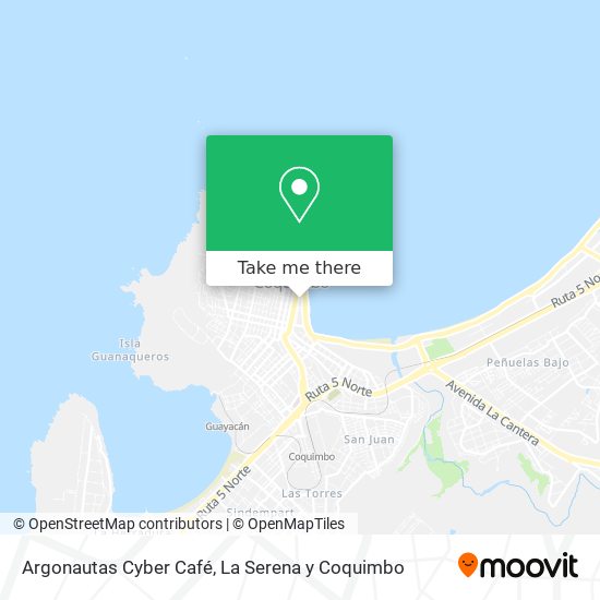 Mapa de Argonautas Cyber Café