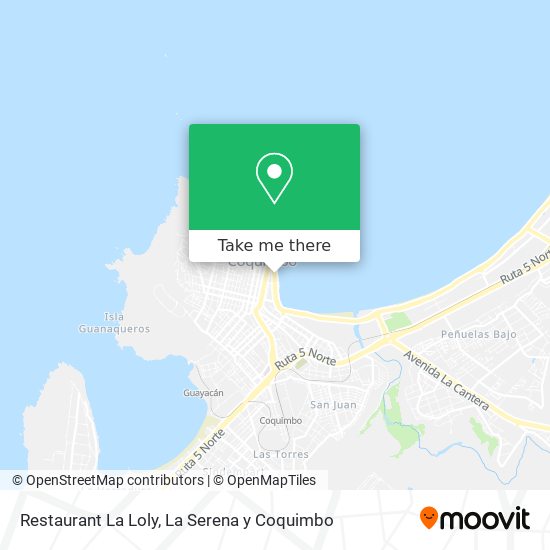 Restaurant La Loly map