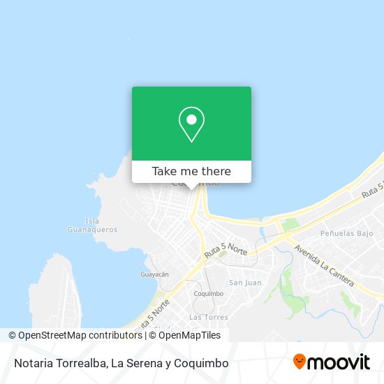 Notaria Torrealba map