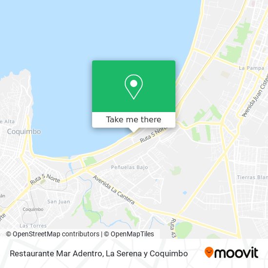 Restaurante Mar Adentro map