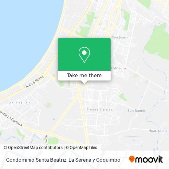 Mapa de Condominio Santa Beatriz