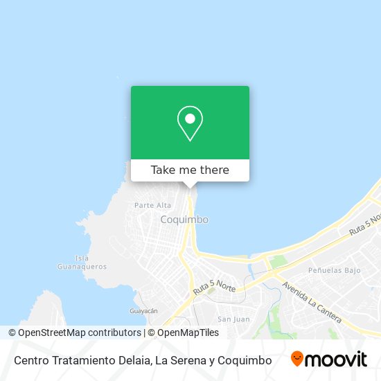 Centro Tratamiento Delaia map