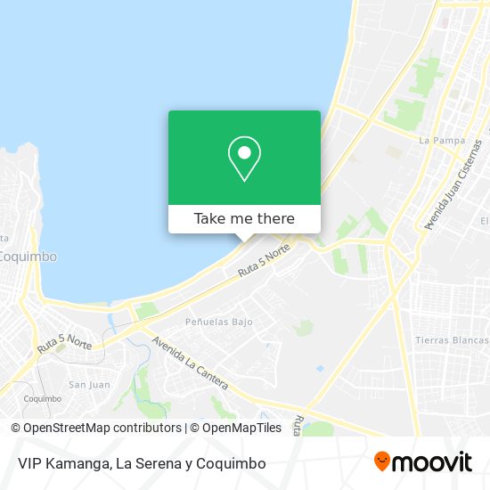 VIP Kamanga map
