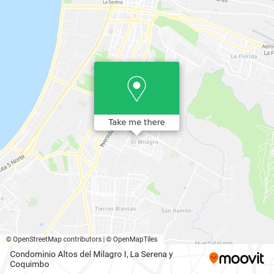 Condominio Altos del Milagro I map