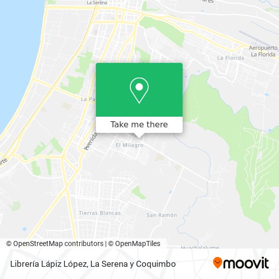 Mapa de Librería Lápiz López