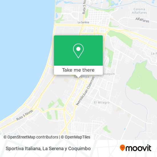 Sportiva Italiana map