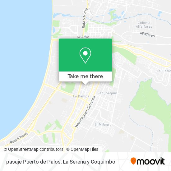 pasaje Puerto de Palos map