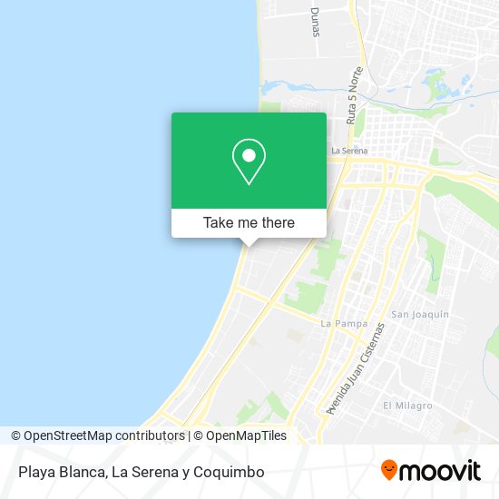 Playa Blanca map