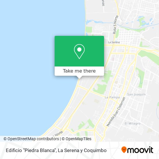 Edificio "Piedra Blanca" map