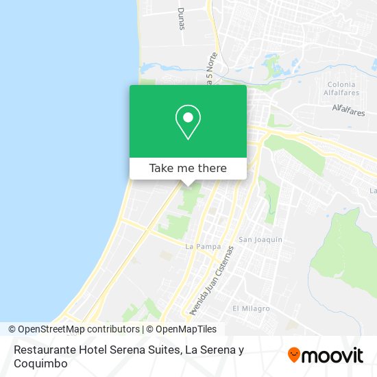 Restaurante Hotel Serena Suites map