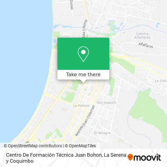Centro De Formación Técnica Juan Bohon map