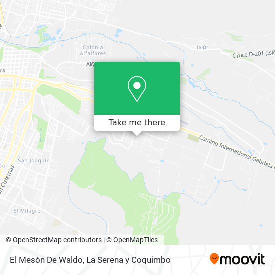 El Mesón De Waldo map