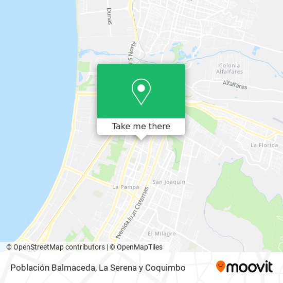 Mapa de Población Balmaceda