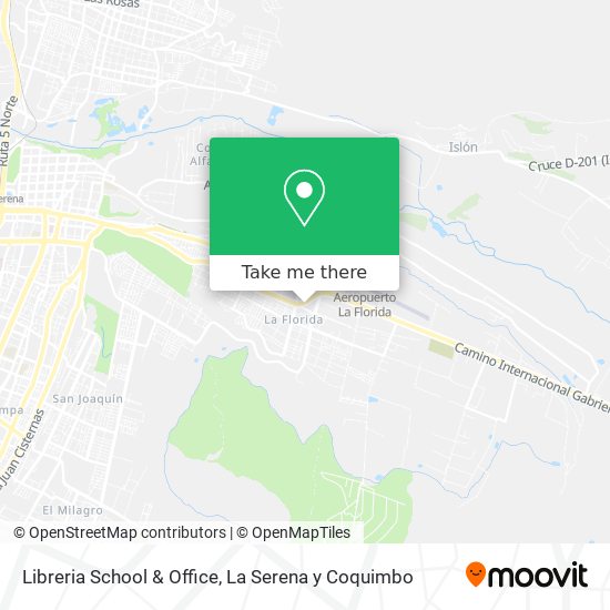 Mapa de Libreria School & Office