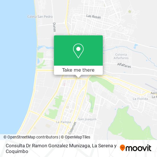 Consulta Dr Ramon Gonzalez Munizaga map