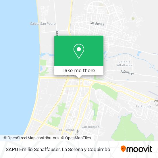 Mapa de SAPU Emilio Schaffauser
