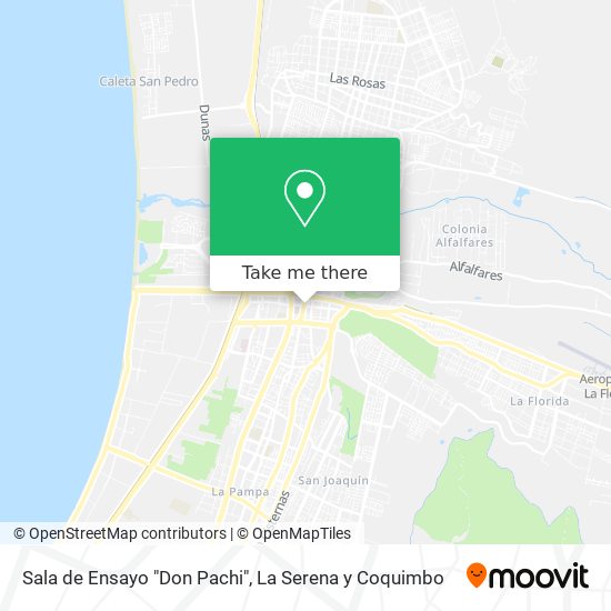 Sala de Ensayo "Don Pachi" map