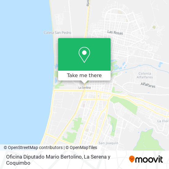 Oficina Diputado Mario Bertolino map