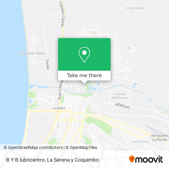 B Y B lubricentro map