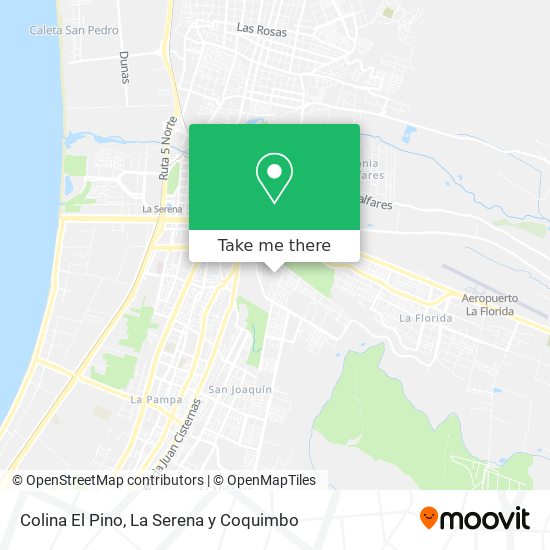 Colina El Pino map