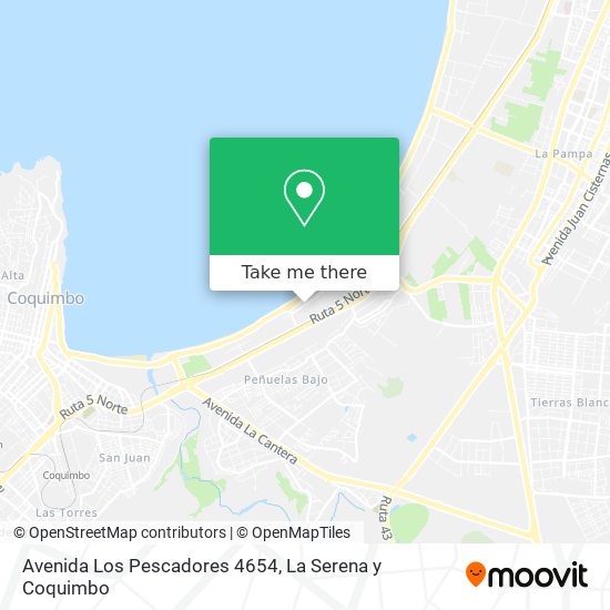 Avenida Los Pescadores 4654 map