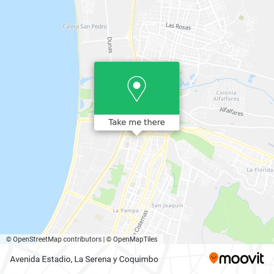 Mapa de Avenida Estadio