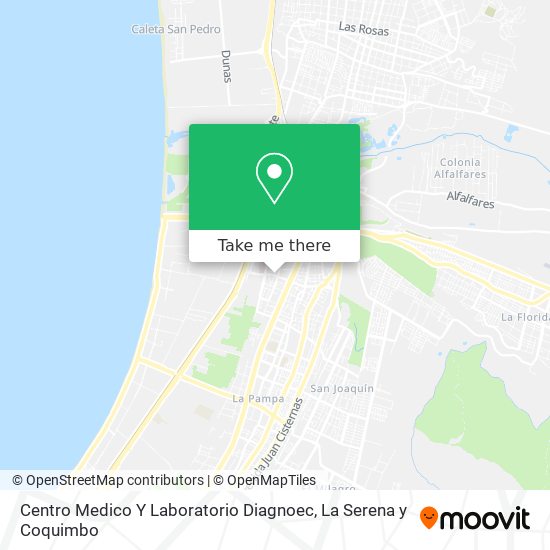 Centro Medico Y Laboratorio Diagnoec map