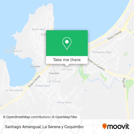 Santiago Amengual map