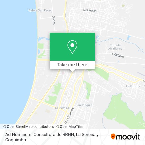 Mapa de Ad Hominem. Consultora de RRHH