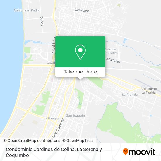 Condominio Jardines de Colina map