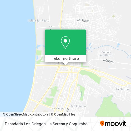 Panaderia Los Griegos map