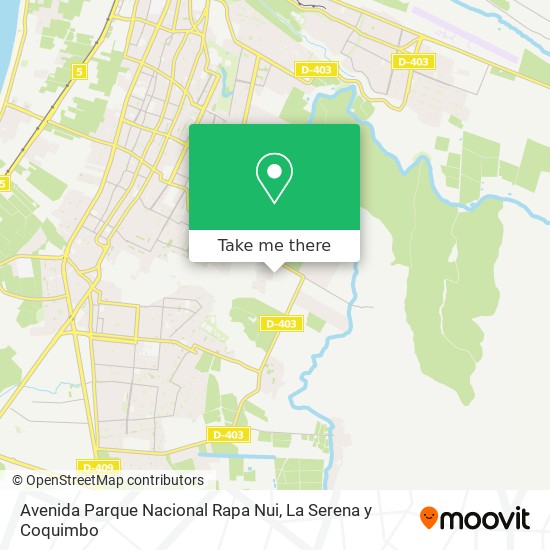Avenida Parque Nacional Rapa Nui map
