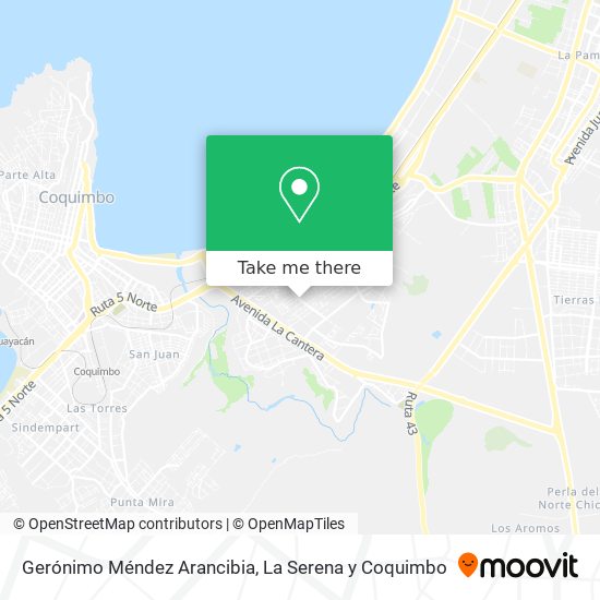 Mapa de Gerónimo Méndez Arancibia