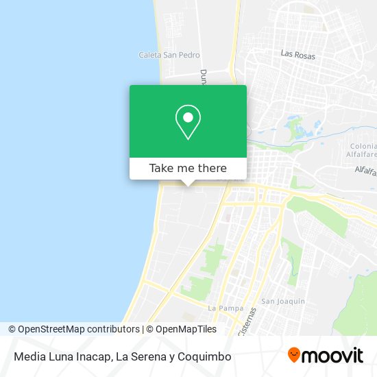 Mapa de Media Luna Inacap