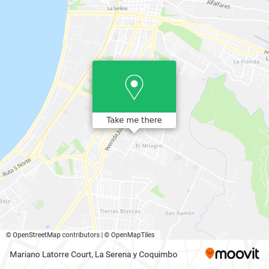 Mariano Latorre Court map