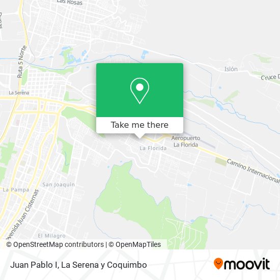 Juan Pablo I map