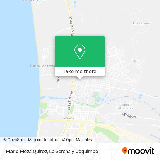 Mario Meza Quiroz map