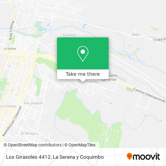 Los Girasoles 4412 map