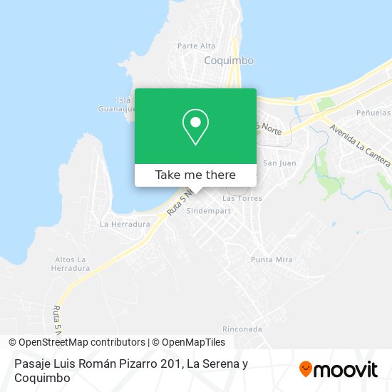 Pasaje Luis Román Pizarro 201 map