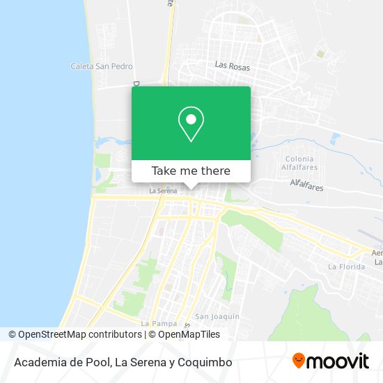 Academia de Pool map