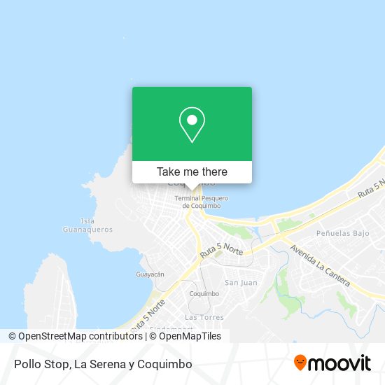 Pollo Stop map