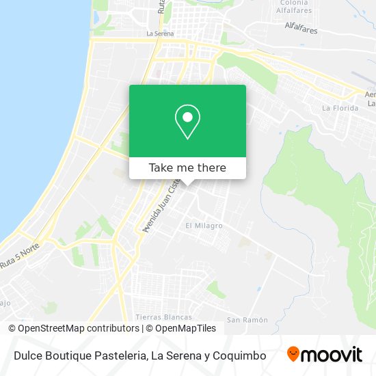 Dulce Boutique Pasteleria map