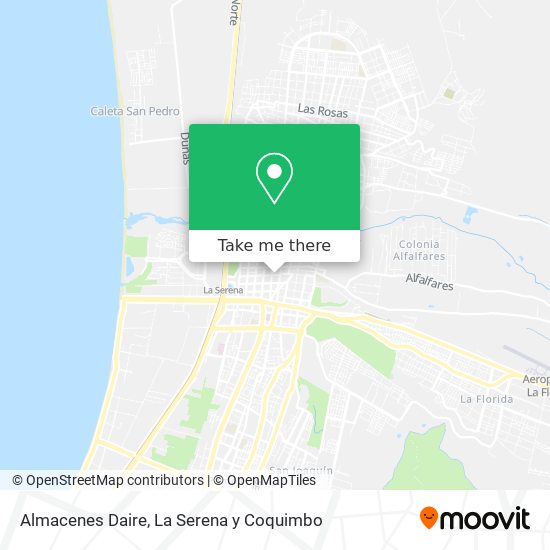 Mapa de Almacenes Daire