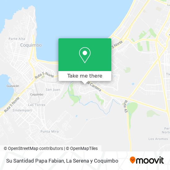 Su Santidad Papa Fabian map